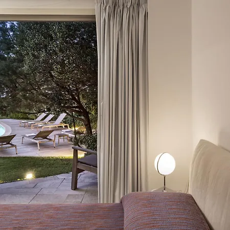 فيلة Pevero Vista Mare Con Piscina E Palestra