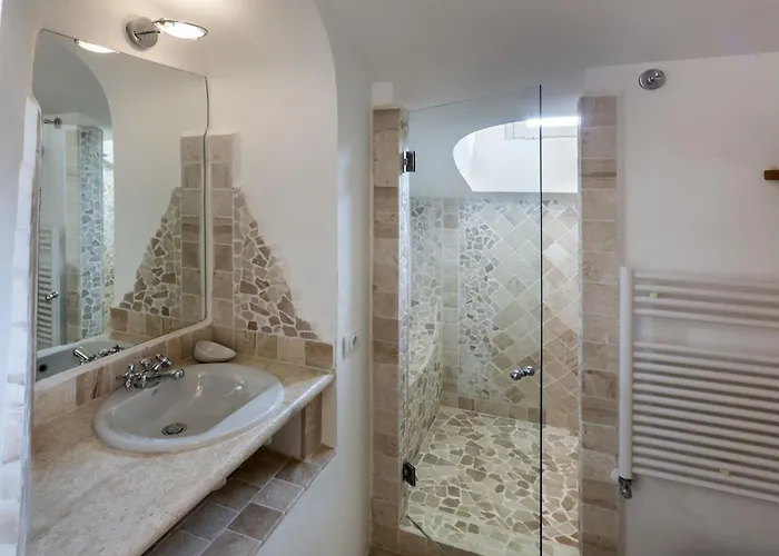 ヴィラ Pevero Vista Mare Con Piscina E Palestra アッビアドリ