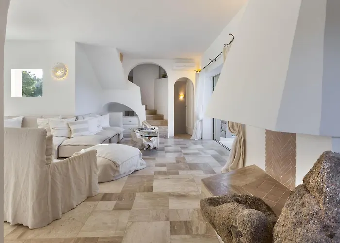 ヴィラ Pevero Vista Mare Con Piscina E Palestra アッビアドリ