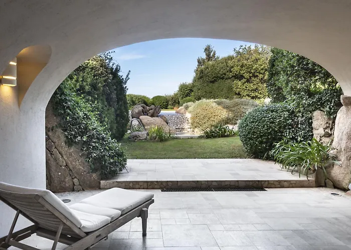 别墅 Pevero Vista Mare Con Piscina E Palestra *